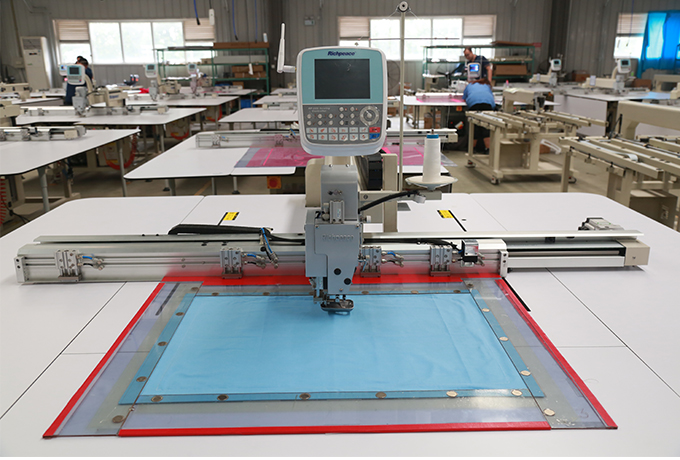 服装模板机-枕套缝纫机