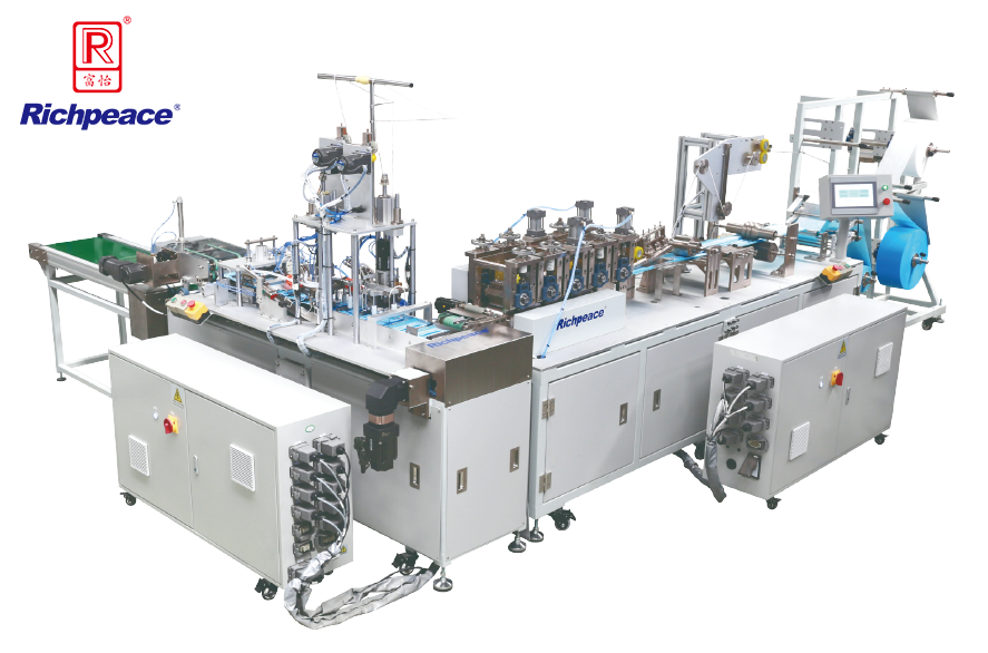富怡平面口罩一拖一全自动生产线