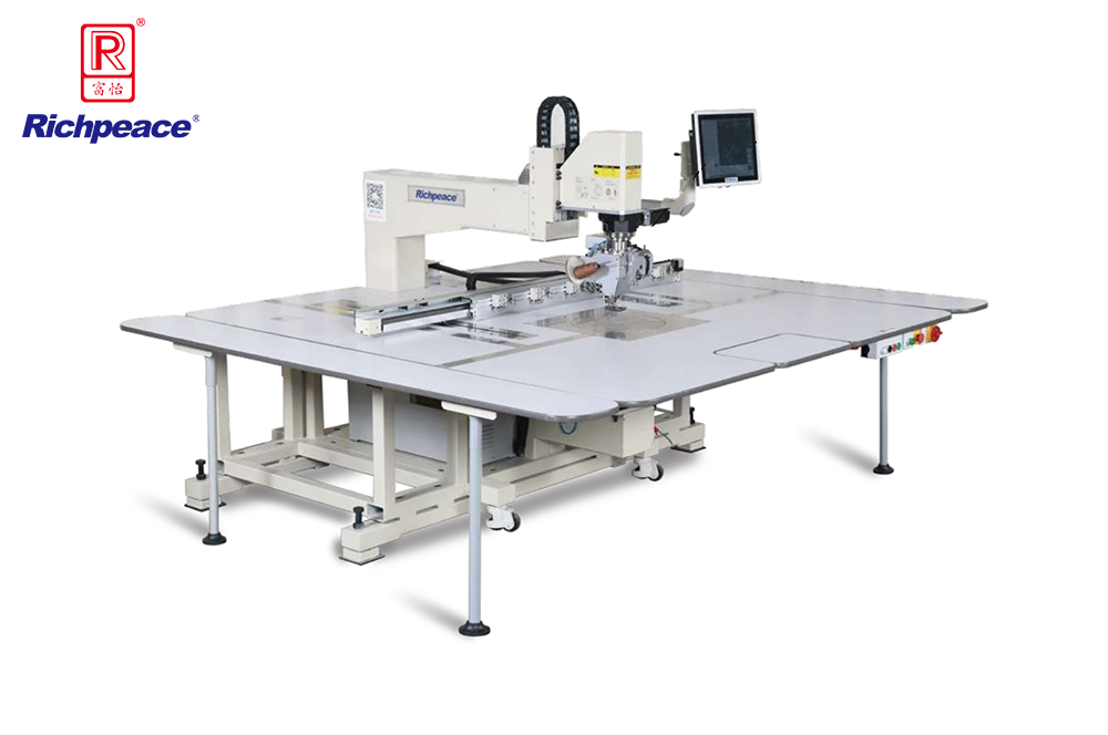 Richpeace Automatic 360° Rotary Single Needle Sewing Machine(Vertical Hook-Garment)