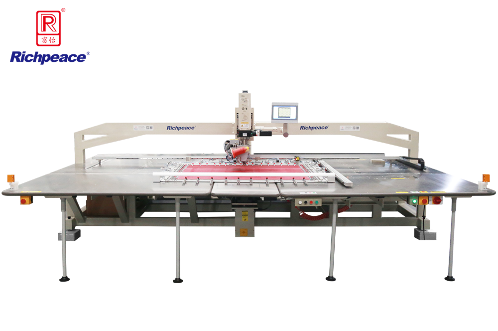 Richpeace Automatic 360° Arm-Bridge Rotary Leather Sewing Machine