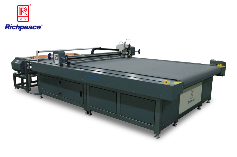 Richpeace Automatic Single Layer Cutting Machine(Double Cutting + Marking/Perforating)