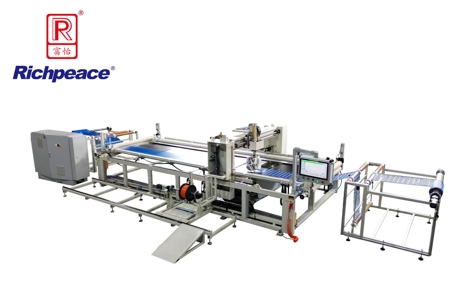 Richpeace computerized cable routing quilting machime